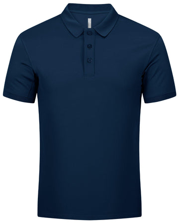 Men's Golf Polo Short Sleeve Collared T-Shirt 33,000ft